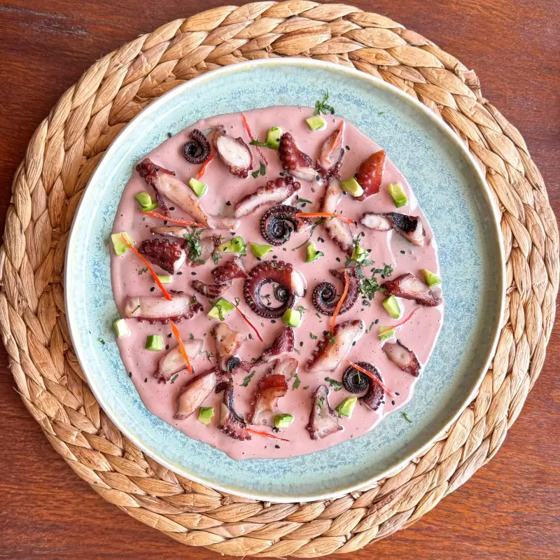 Pulpo al olivo