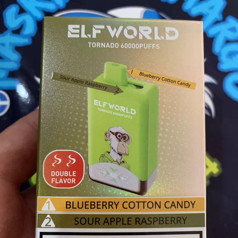 Elf-Blueberry Cotton/Sour Apple🫐🍏