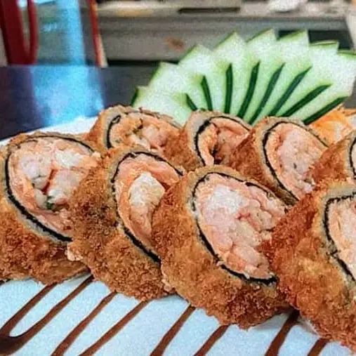 Hot salmão sem arroz