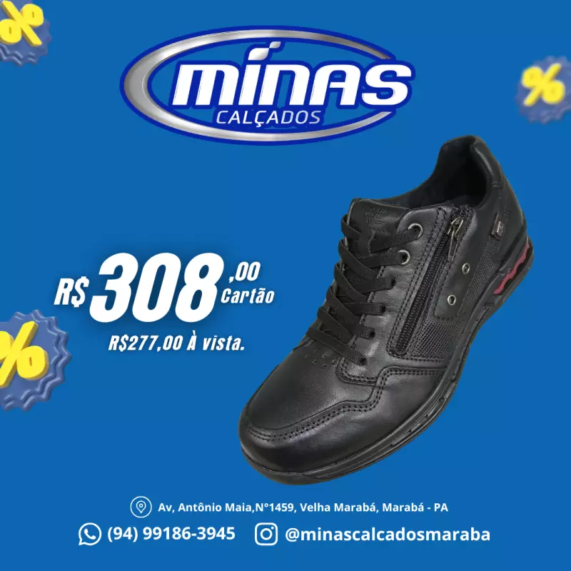 Sapatênis Preto RF:111801
