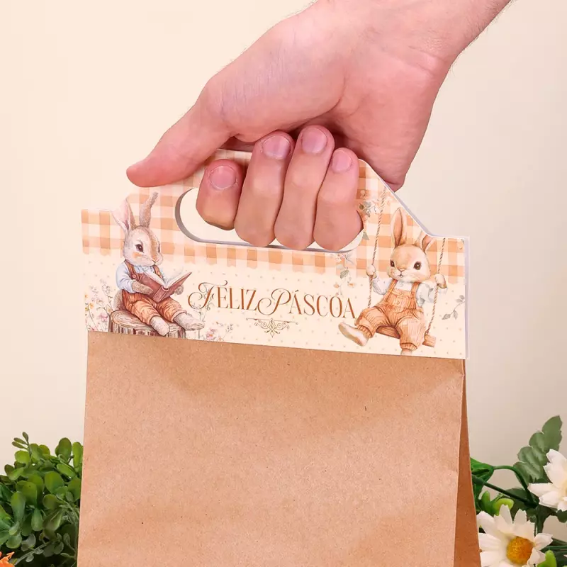 ALÇA FELIZ PÁSCOA