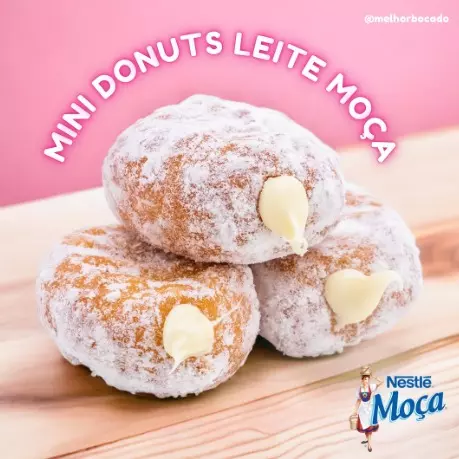 MINI DONUT - LEITE MOÇA