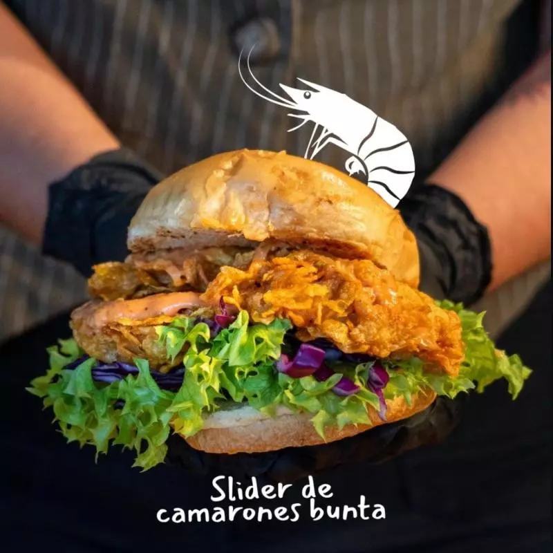 Slider de Camarones Bunta