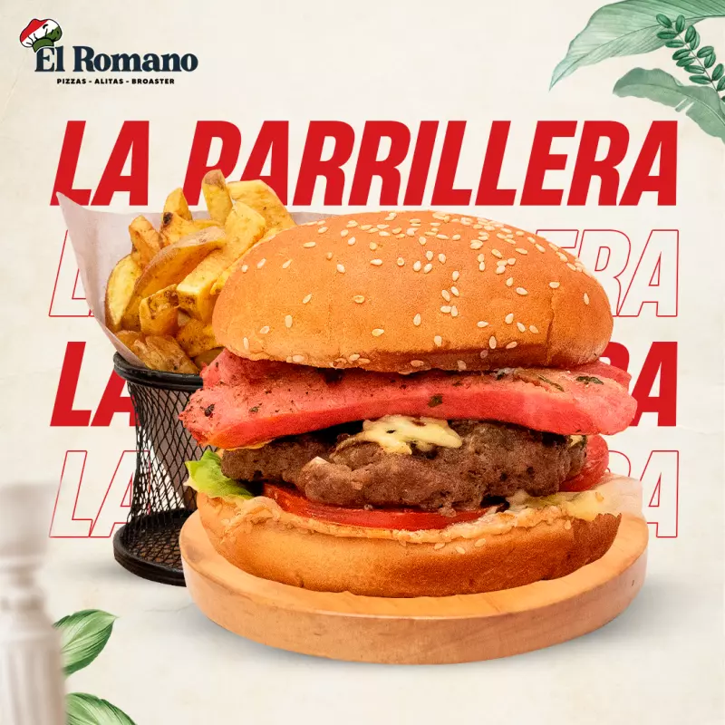 Hamburguesa Parrillera