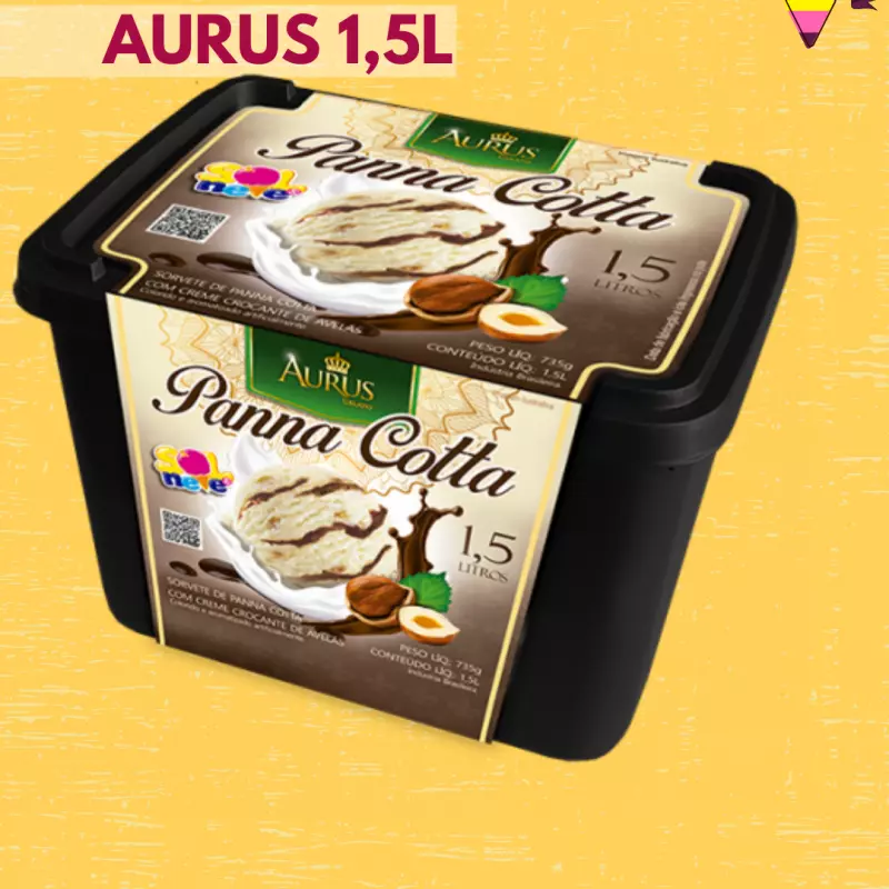 PANNA COTTA 1,5L SOL E NEVE