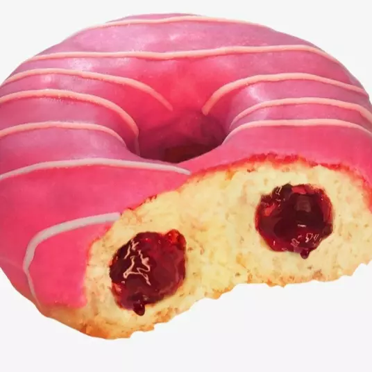 DONUTS RINGS DE FRUTAS VERMELHAS