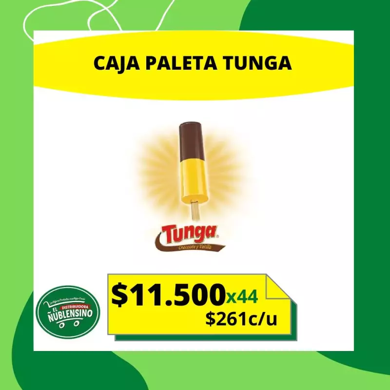 Caja paleta Tunga 44 unidades