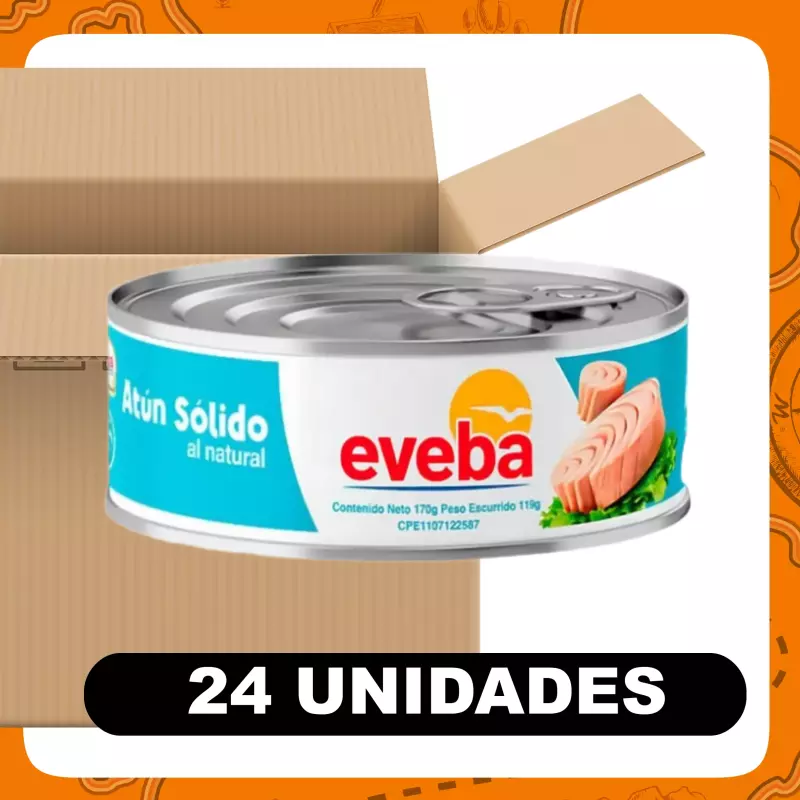Bulto Eveba Atún Natural 170g