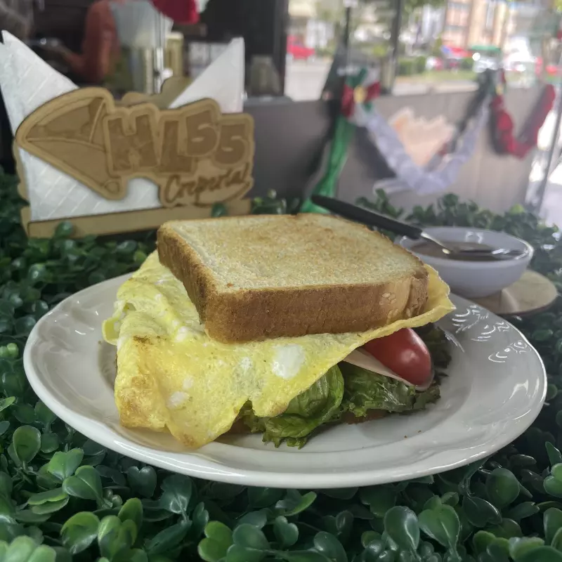 Sandwich Omelette Choriz