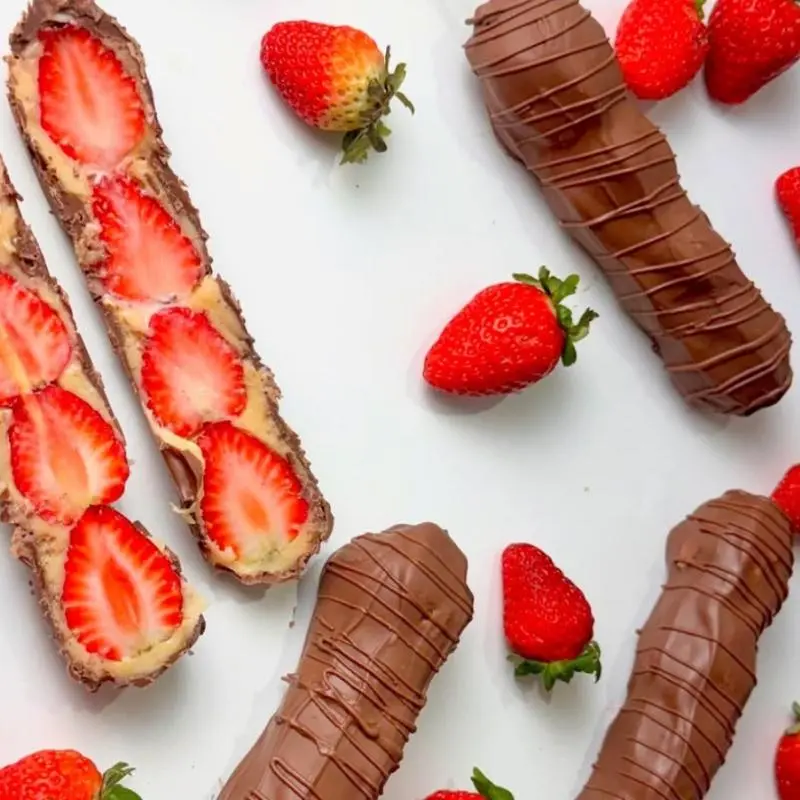 Espetinho de morango 🍓