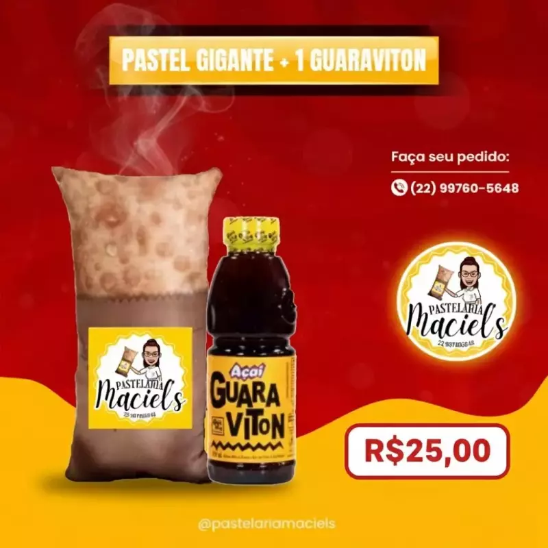 PASTEL GIGANTE + GUARAVITON