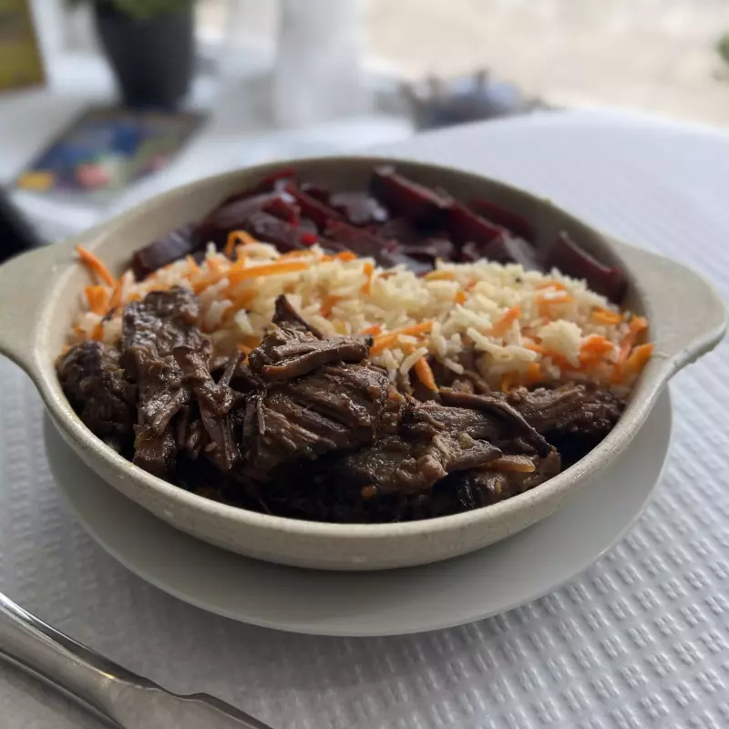 Maminha Confitada à Brás Noir