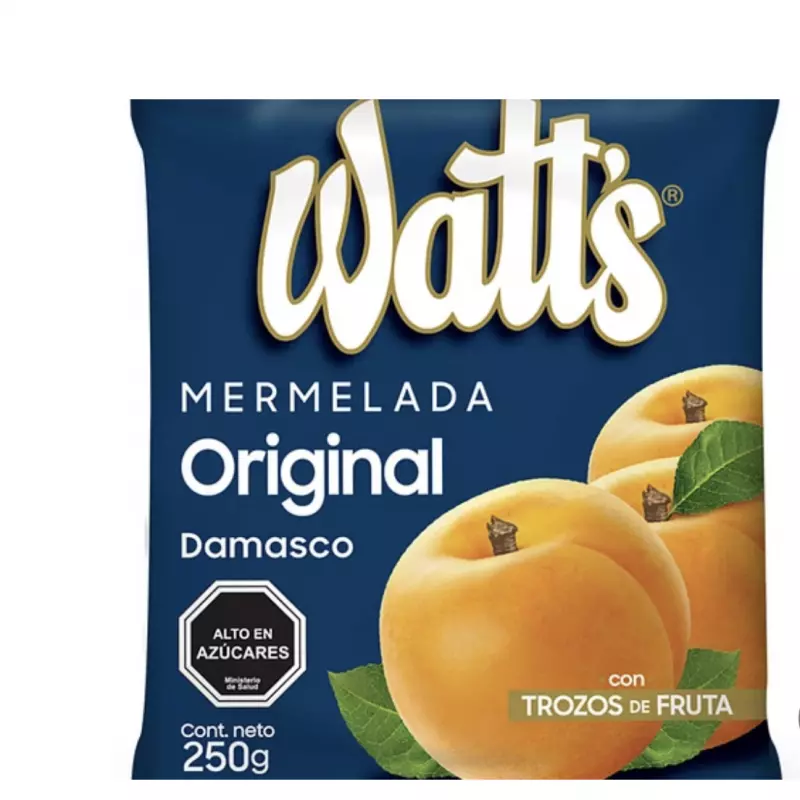 Mermelada watts damasco