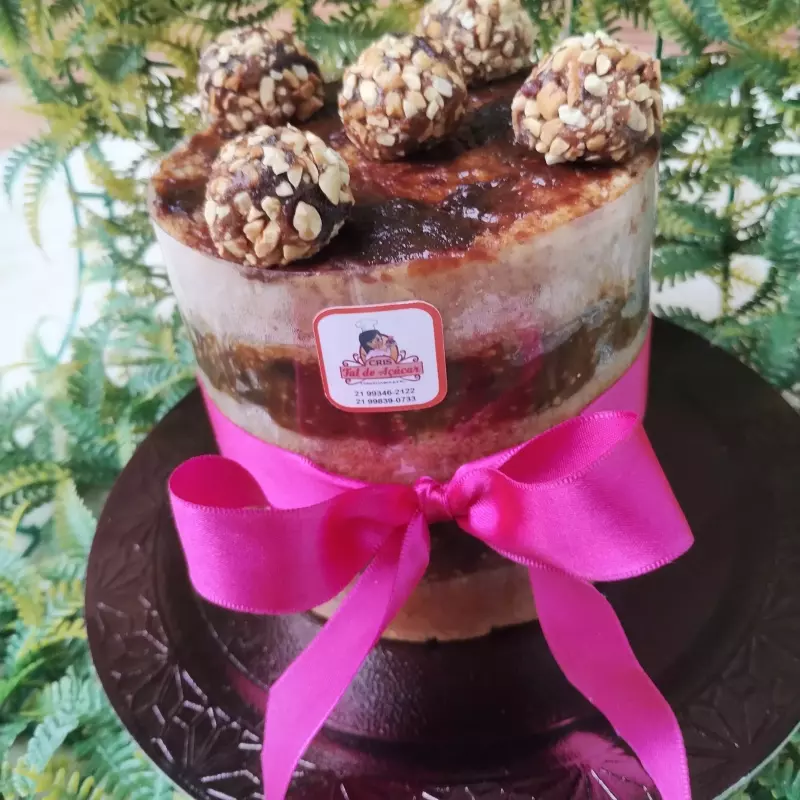 BOLO FUNCIONAL S/ AÇÚCAR