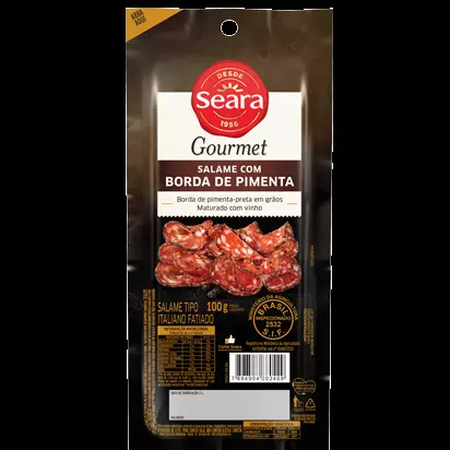 SALAME COM BORDA DE PIMENTA