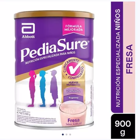 PEDIASURE POLVO FRESA 900 GR