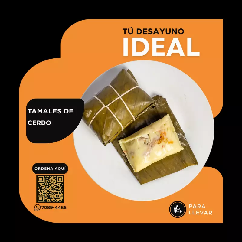 Piña de Tamales de Cerdo