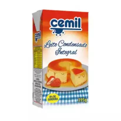leite condensado Cemil 395g