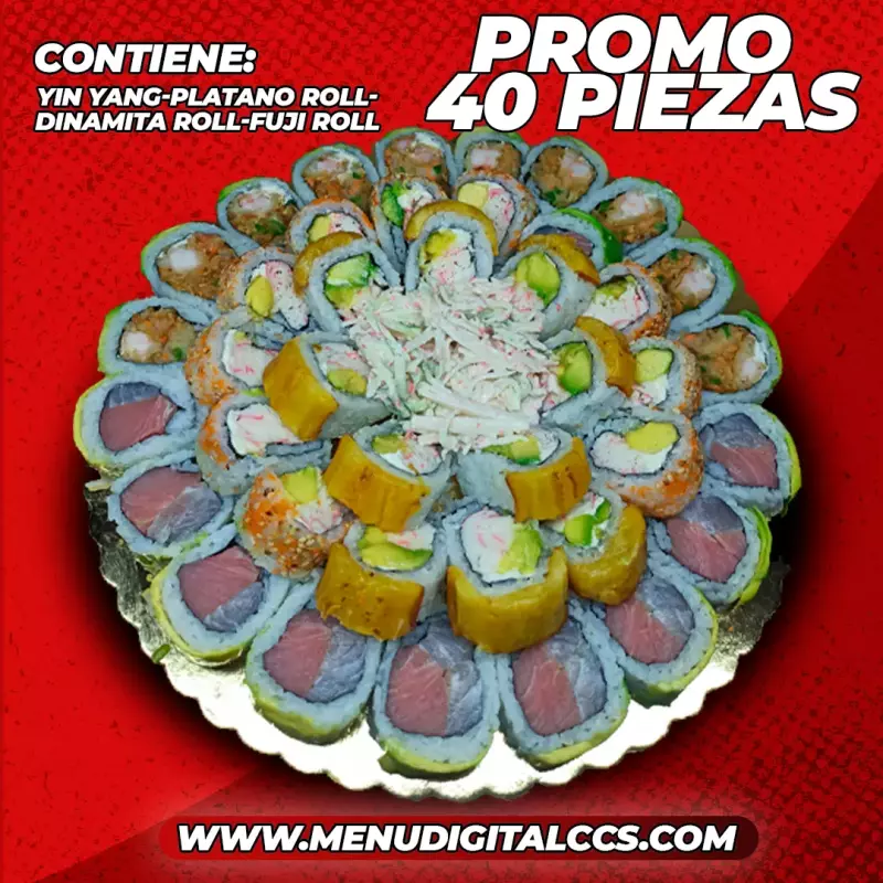 40 PIEZAS TRADICIONAL