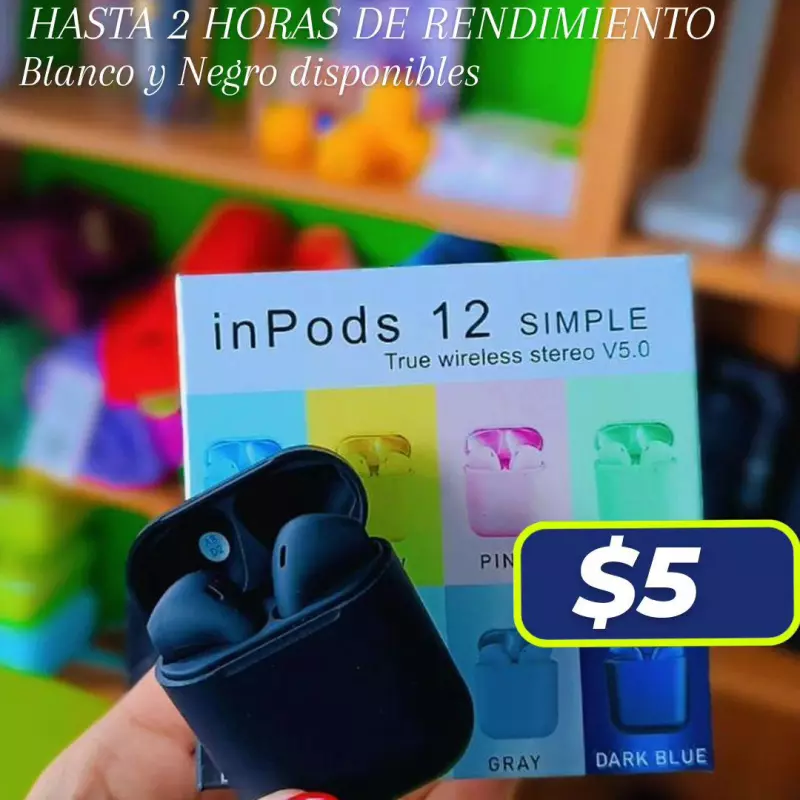Audífonos inalámbricos i12