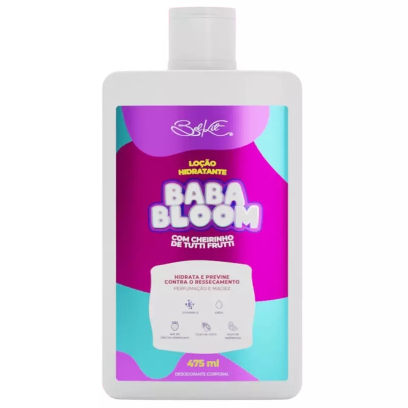 Loção hidratante Bababloom 475 ML
