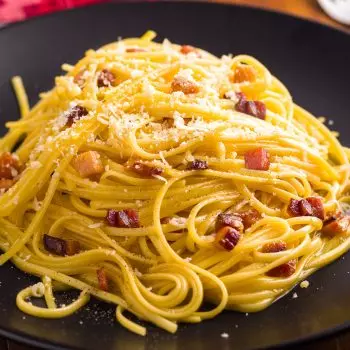 Carbonara especial para 2 pessoas