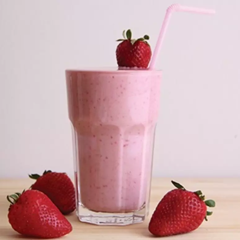 Milk shake de Morango