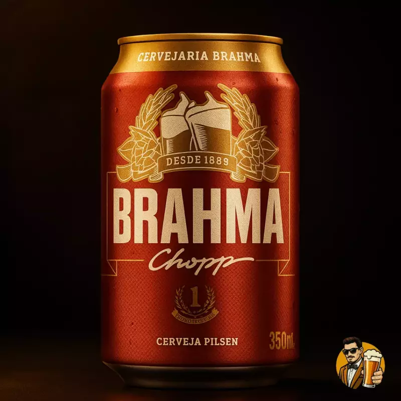Brahma latinha 350ml