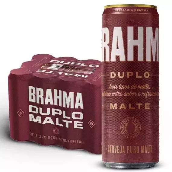 BRAHMA DUPLO MALTE 350ml c/12