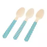 Colher de Madeira Azul