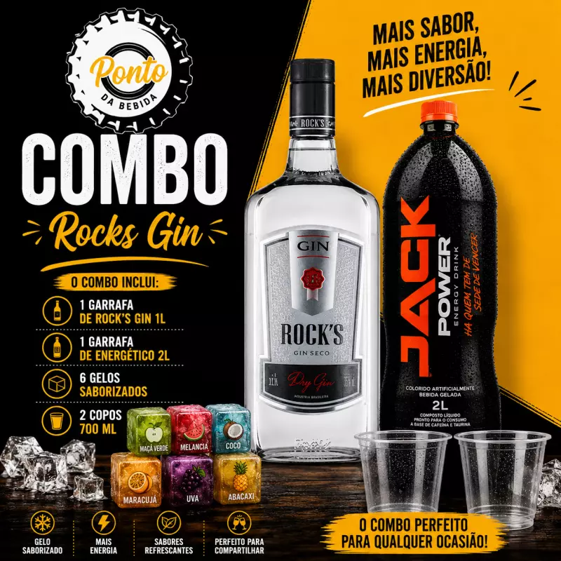 Combo - Gin Rocks Seco
