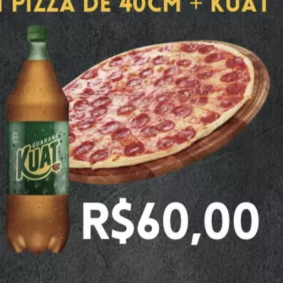 Pizza de 40cm + kuat