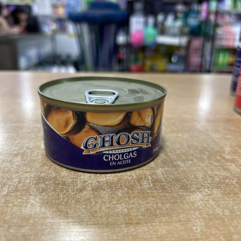 Cholgas al aceite Ghosh 190grs.