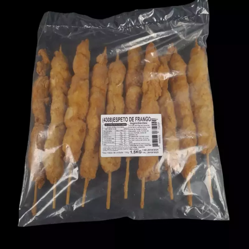ESPETINHO FRITO FRANGO  150G
