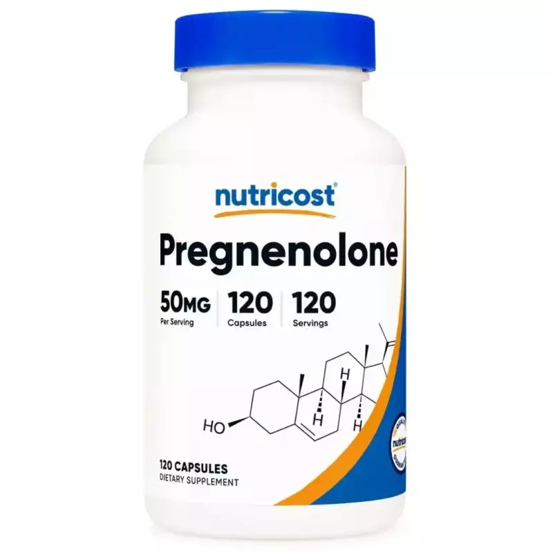 NUTRICOST PREGNENOLONE 120 CAPSULAS