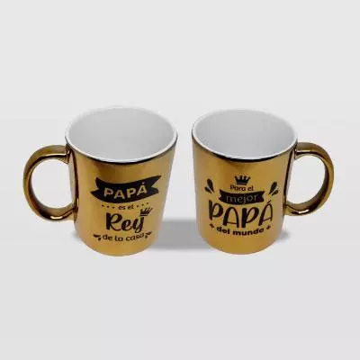 Taza Dorada