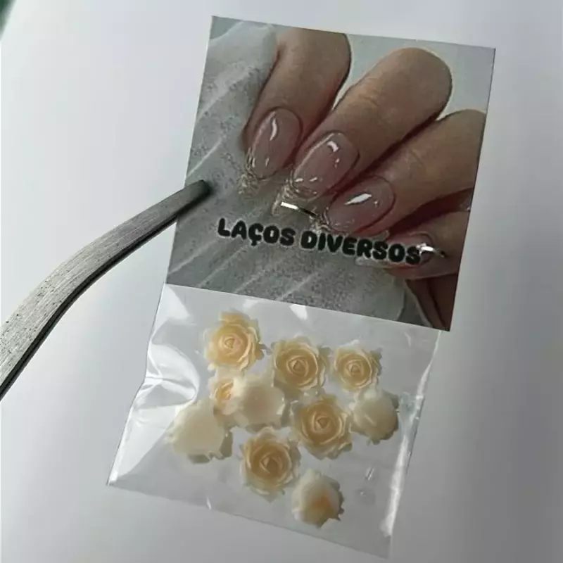 Flor 3D Kit C/10 Unidades N•43