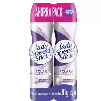 2 Desod Lady Speed Stick derma acla