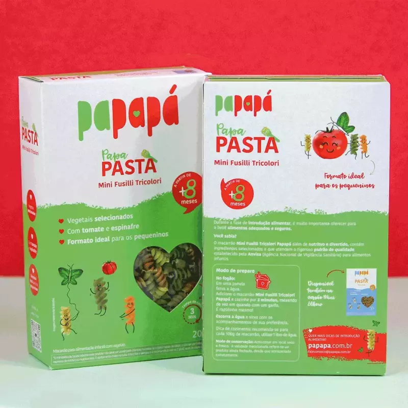 Macarrão Vegetais +8m