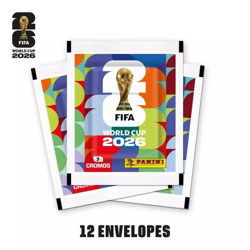 12 Pacotes de figurinhas FIFA 2026