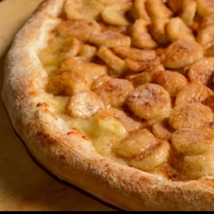 Pizza banana