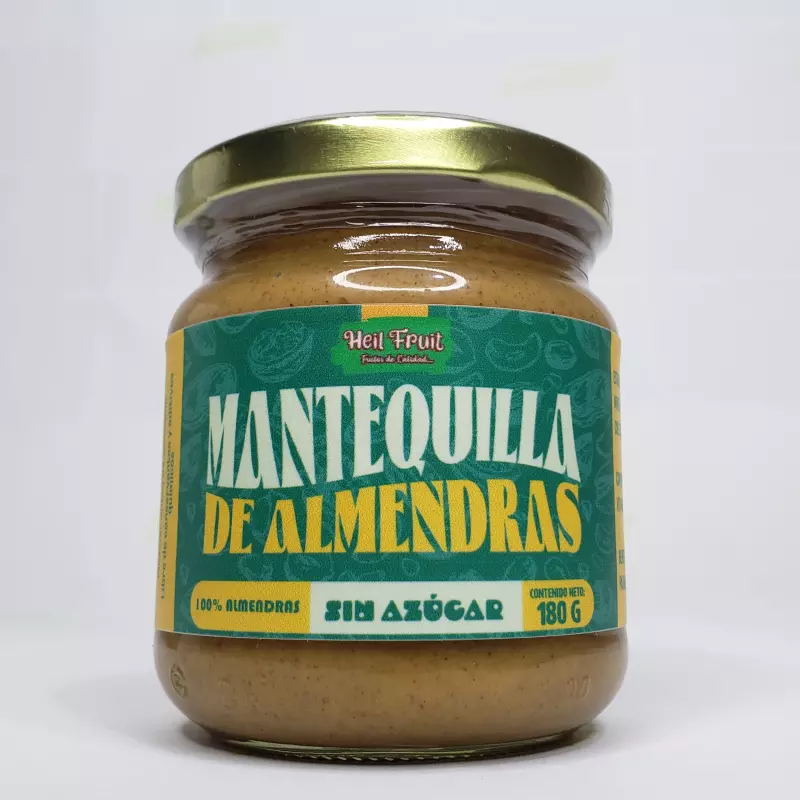 MANTEQUILLA DE ALMENDRAS x 180gr