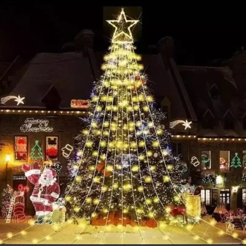 🌟GUIRNALDA ESTRELLA ARBOL ELECTRI🌟