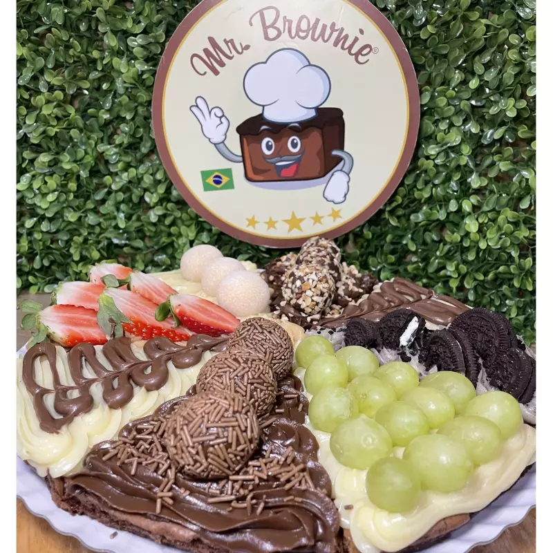 Pizza de Brownie Familiar