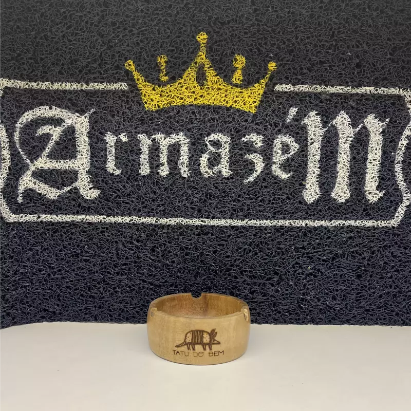 Cinzero Tatu do Bem Madeira