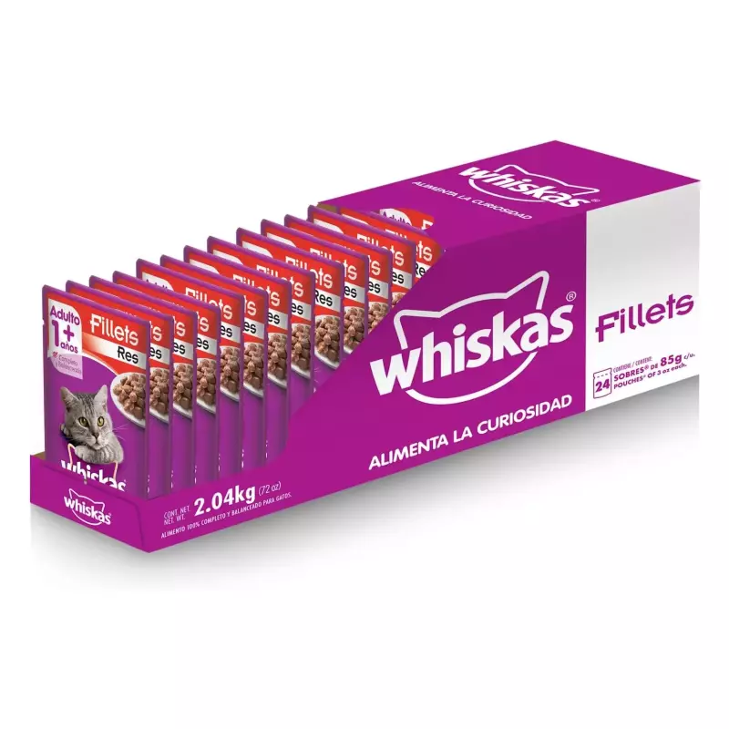 Whiskas c/24 sobres