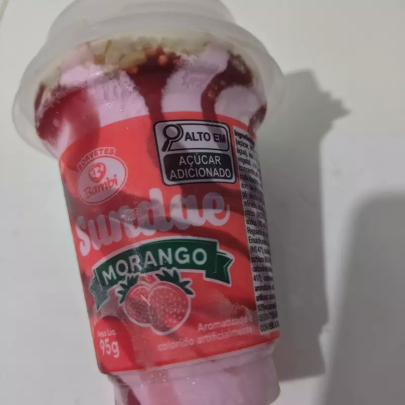 Sundae Morango