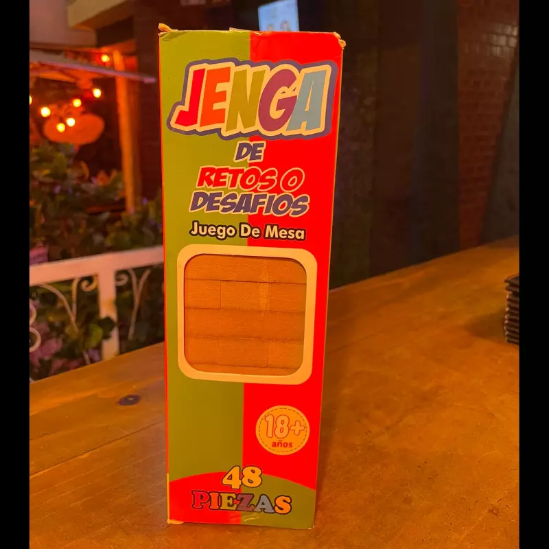 JENGA - RETO O DESAFÍO