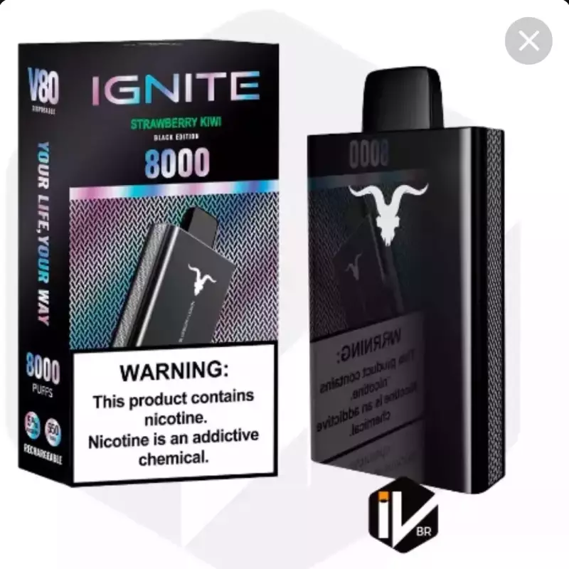 IGNITE V8000:MORANGO E KIWI