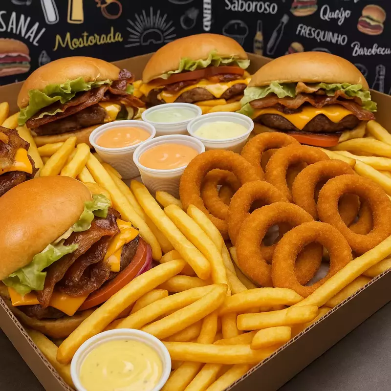 BOX SANTOS BACON – 5 PESSOAS